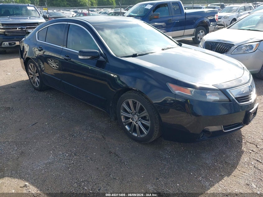 2012 Acura Tl VIN 19UUA9F51CA004192 IAAI salvage auction — REAR END, Salvage Title, sold $700 on 2026-07-20 (photo 1)