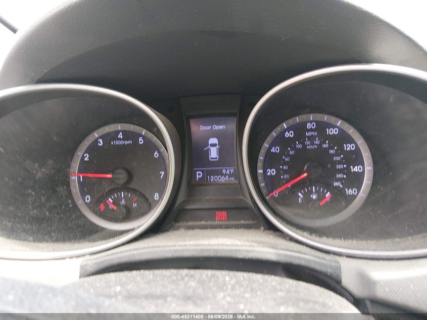 2014 Hyundai Santa fe VIN KM8SM4HF1EU043013 IAAI salvage auction — NORMAL WEAR, Salvage Title, sold $1,600 on 2026-07-15 (photo 7)