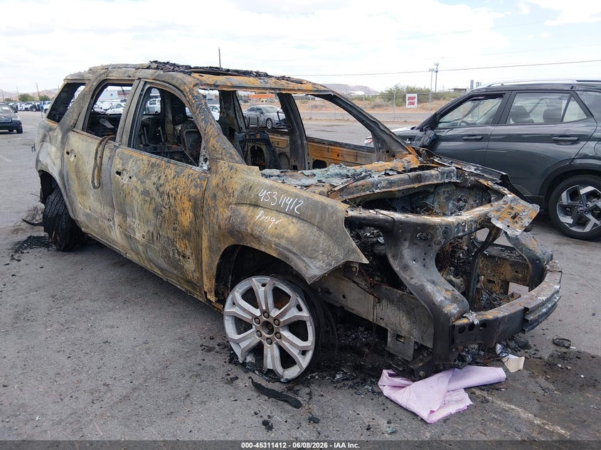 2013 Gmc Acadia VIN 1GKKVRKD2DJ189902 IAAI salvage auction — TOTAL BURN, Salvage Title, sold $25 on 2026-07-22 (photo 1)