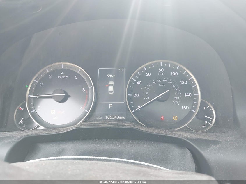 2016 Lexus ES VIN JTHBK1GG9G2225607 IAAI salvage auction — ALL OVER, Salvage Title, sold $5,200 on 2026-07-28 (photo 7)