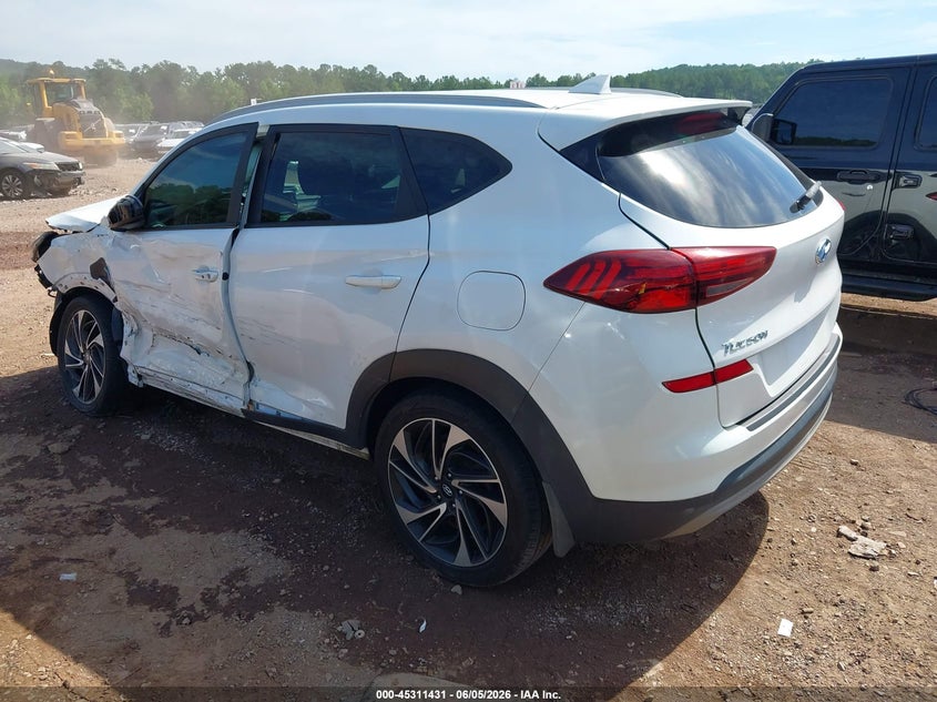 2020 Hyundai Tucson VIN KM8J33AL7LU187834 IAAI salvage auction — FRONT END, Salvage Title, sold $1,400 on 2026-07-15 (photo 3)