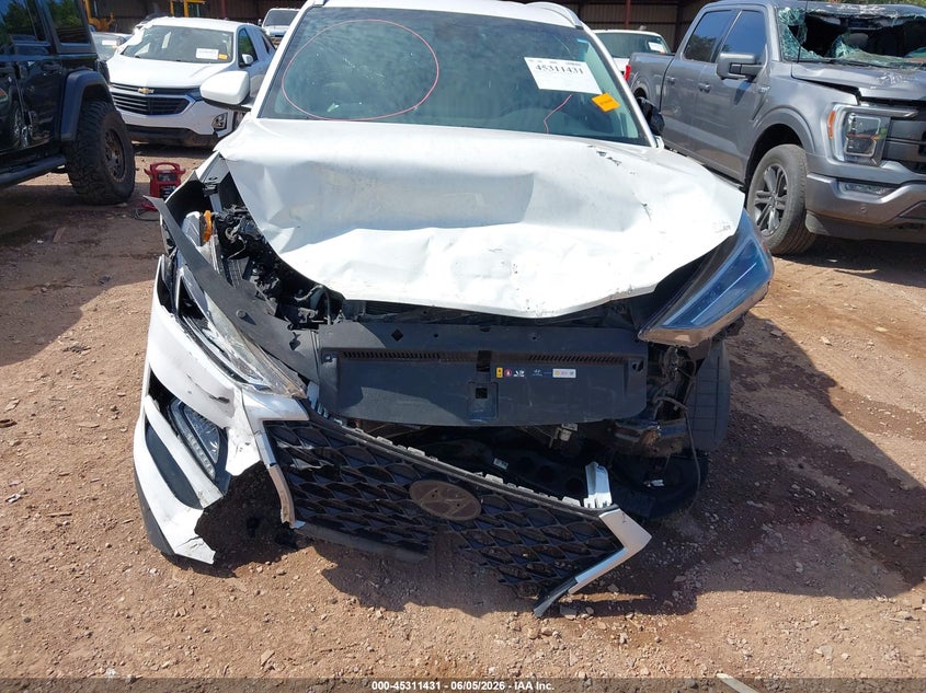 2020 Hyundai Tucson VIN KM8J33AL7LU187834 IAAI salvage auction — FRONT END, Salvage Title, sold $1,400 on 2026-07-15 (photo 6)