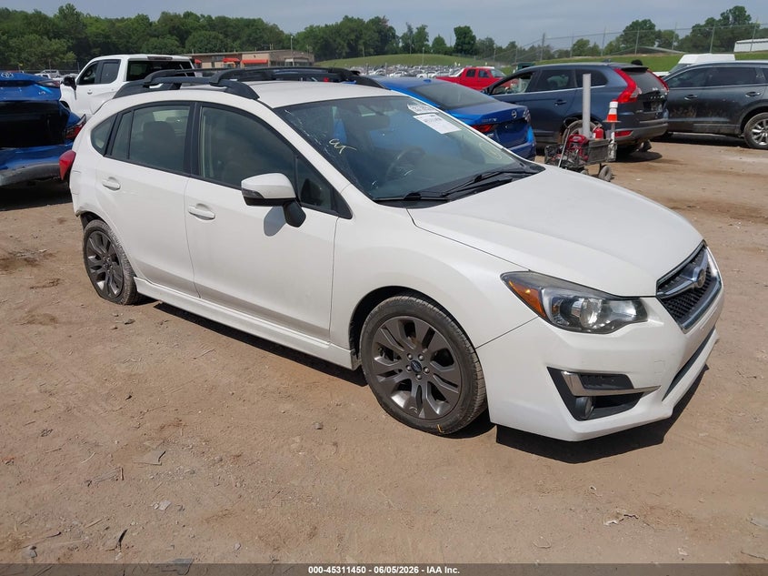 2016 Subaru Impreza VIN JF1GPAP60G8215163 IAAI salvage auction — RIGHT REAR, Salvage Title, sold $2,850 on 2026-07-15 (photo 1)