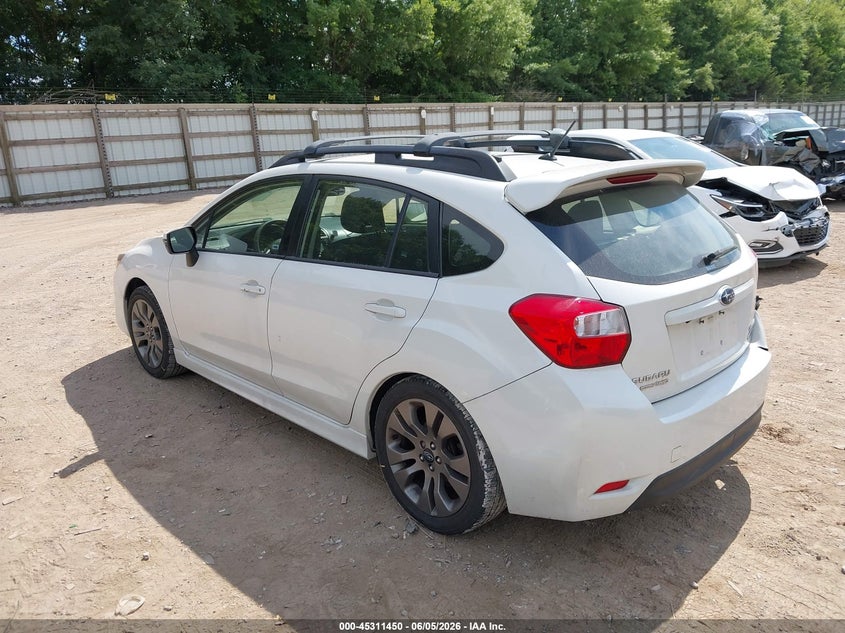 2016 Subaru Impreza VIN JF1GPAP60G8215163 IAAI salvage auction — RIGHT REAR, Salvage Title, sold $2,850 on 2026-07-15 (photo 3)