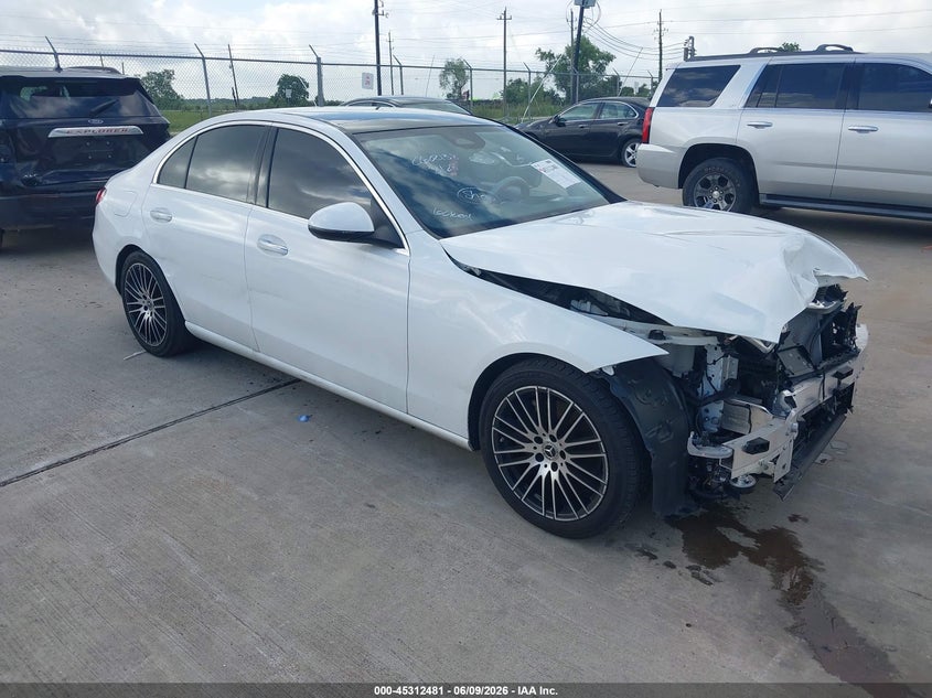 2023 Mercedes-benz C-klasse VIN W1KAF4HB9PR141208 — IAAI salvage auction photo
