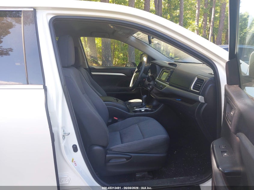 2016 Toyota Highlander VIN 5TDZARFH0GS020844 IAAI salvage auction — FRONT END, Salvage Title, sold $4,550 on 2026-07-07 (photo 5)