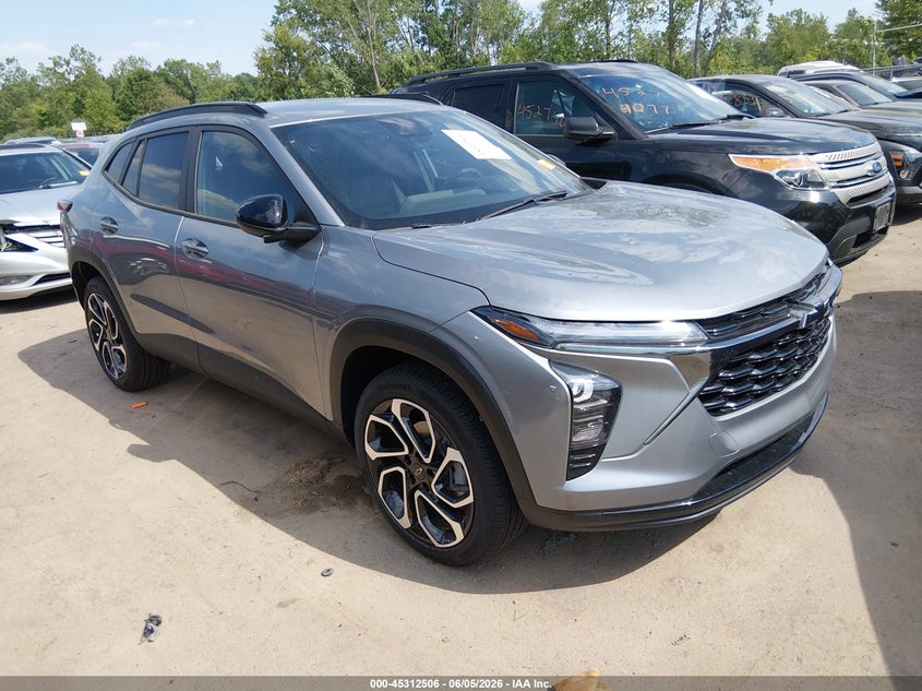 2025 Chevrolet Trax VIN KL77LJEPXSC331278 IAAI salvage auction — HAIL, Salvage Title, sold $12,125 on 2026-07-07 (photo 1)