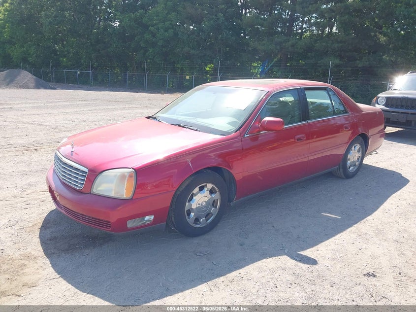 2002 Cadillac De ville VIN 1G6KD54Y82U204554 IAAI salvage auction — RIGHT FRONT, Original (Ohio), sold $275 on 2026-07-06 (photo 2)