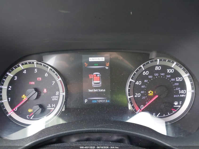 2021 Toyota Highlander VIN 5TDZZRAH4MS515057 IAAI salvage auction — FRONT END, Salvage Title, sold $11,875 on 2026-08-01 (photo 7)