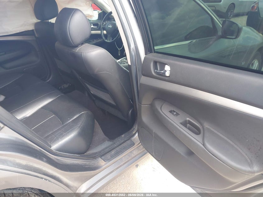 2015 Infiniti Q40 VIN JN1CV6AR3FM524004 IAAI salvage auction — LEFT SIDE, Salvage (Texas), sold $825 on 2026-07-28 (photo 8)
