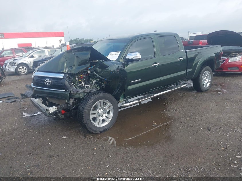 2013 Toyota Tacoma VIN 5TFMU4FNXDX017224 IAAI salvage auction — FRONT END, Salvage Title, sold $8,250 on 2026-07-15 (photo 2)