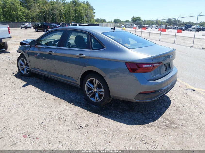 2024 Volkswagen Jetta VIN 3VW7M7BUXRM065912 IAAI salvage auction — LEFT FRONT, Salvage Title, sold $4,300 on 2026-07-24 (photo 3)