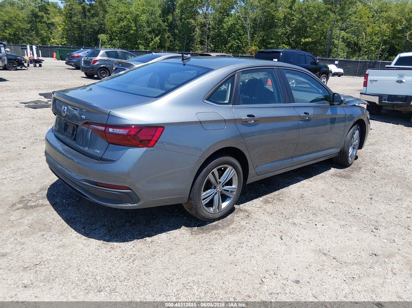 2024 Volkswagen Jetta VIN 3VW7M7BUXRM065912 IAAI salvage auction — LEFT FRONT, Salvage Title, sold $4,300 on 2026-07-24 (photo 4)