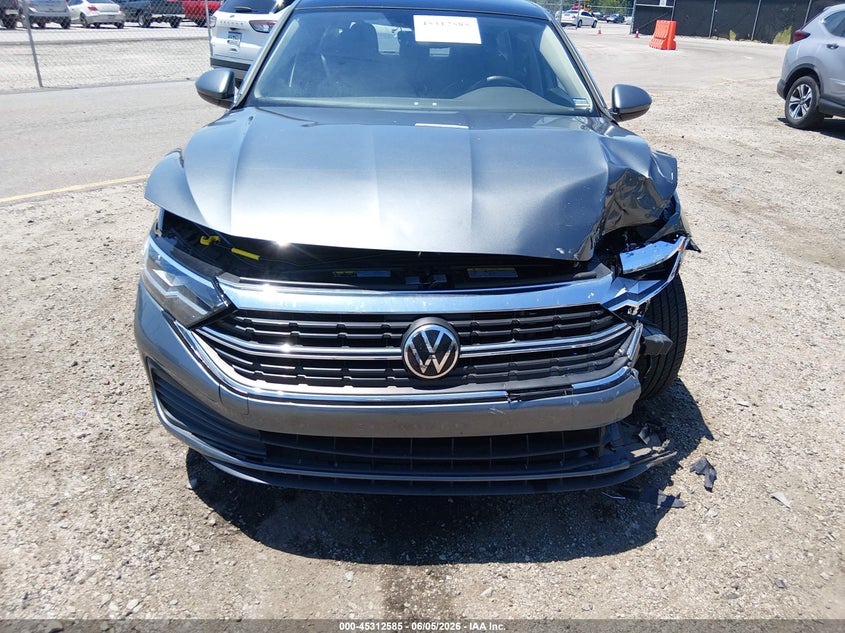 2024 Volkswagen Jetta VIN 3VW7M7BUXRM065912 IAAI salvage auction — LEFT FRONT, Salvage Title, sold $4,300 on 2026-07-24 (photo 6)