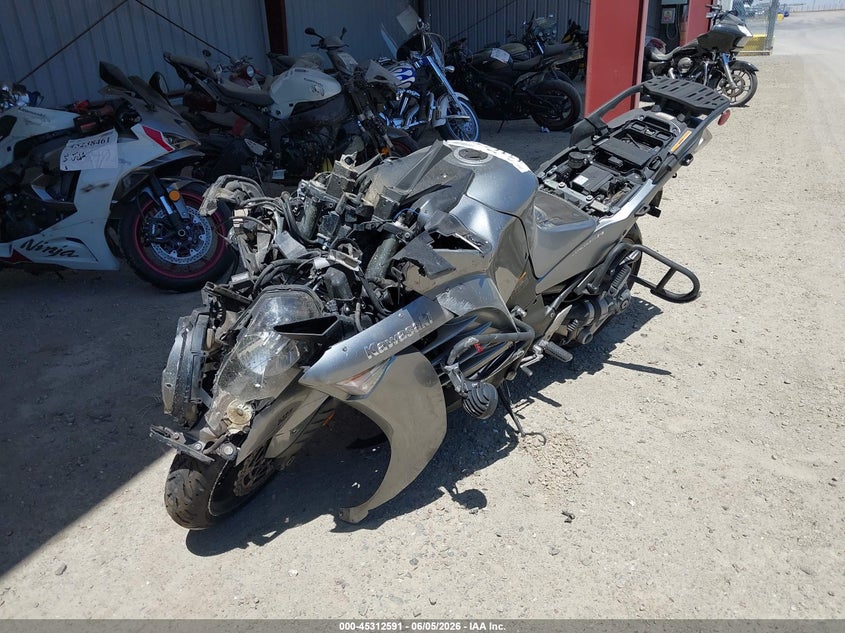 2016 Kawasaki Zg VIN JKBZGNE10GA004318 IAAI salvage auction — FRONT END, Salvage Title, sold $25 on 2026-07-29 (photo 2)
