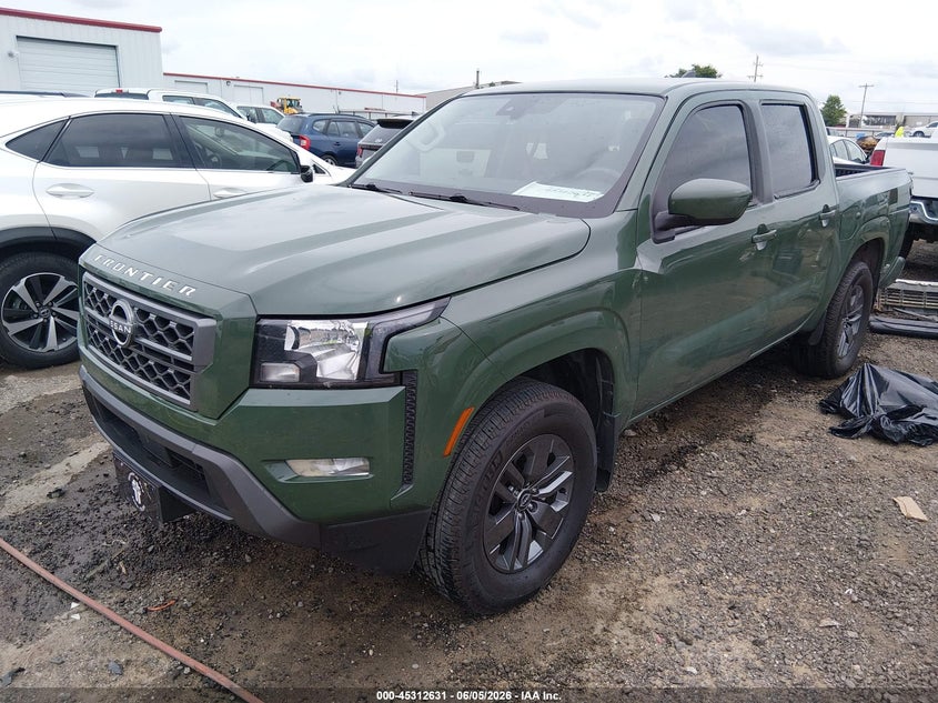 2023 Nissan Navara (frontier) VIN 1N6ED1EJ9PN619806 IAAI salvage auction — REAR END, Clear (Oklahoma), sold $14,550 on 2026-08-18 (photo 2)