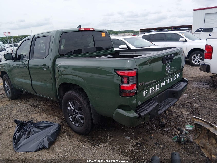 2023 Nissan Navara (frontier) VIN 1N6ED1EJ9PN619806 IAAI salvage auction — REAR END, Clear (Oklahoma), sold $14,550 on 2026-08-18 (photo 3)