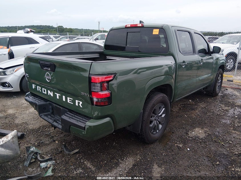 2023 Nissan Navara (frontier) VIN 1N6ED1EJ9PN619806 IAAI salvage auction — REAR END, Clear (Oklahoma), sold $14,550 on 2026-08-18 (photo 4)