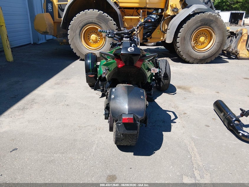 2012 Can-am/ brp Spyder VIN 2BXJALA1XCV000552 IAAI salvage auction — FRONT END, Salvage Title, sold $1,650 on 2026-07-29 (photo 6)