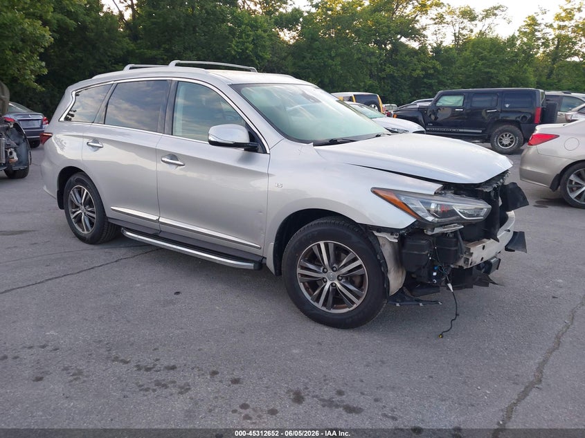 2019 Infiniti Qx60 VIN 5N1DL0MM5KC567968 IAAI salvage auction — FRONT END, Salvage (Kentucky), sold $2,750 on 2026-07-27 (photo 1)