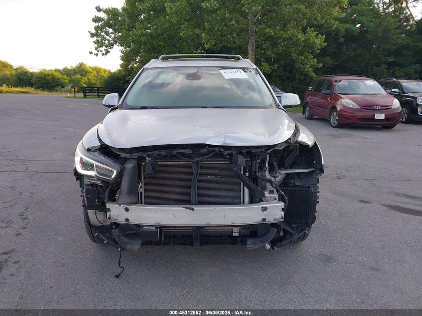 2019 Infiniti Qx60 VIN 5N1DL0MM5KC567968 IAAI salvage auction — FRONT END, Salvage (Kentucky), sold $2,750 on 2026-07-27 (photo 6)