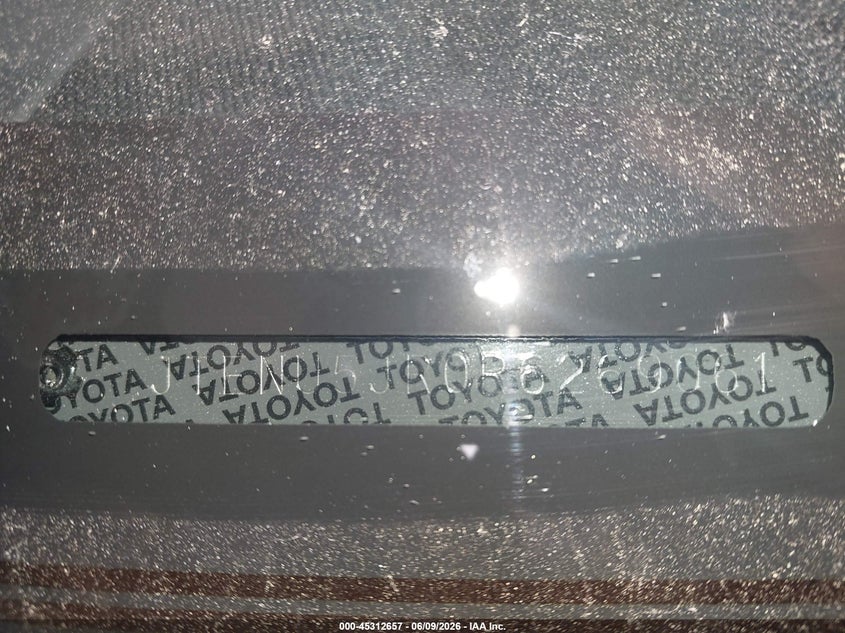 2024 Toyota 4runner VIN JTENU5JR0R6269061 IAAI salvage auction — REAR END, Salvage Title, sold $17,100 on 2026-07-21 (photo 9)