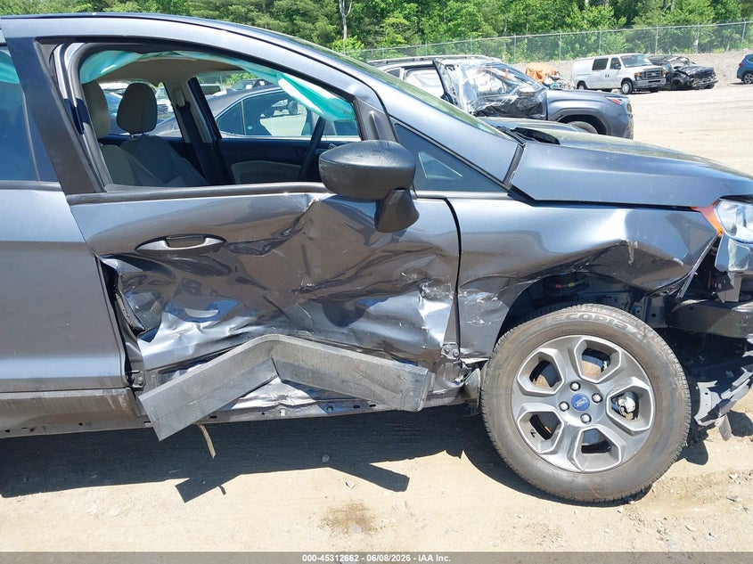 2021 Ford Ecosport VIN MAJ6S3FL5MC418135 IAAI salvage auction — SIDE, Salvage (Massachusetts), sold $975 on 2026-07-24 (photo 6)