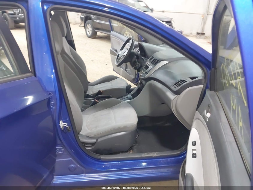 2014 Hyundai Accent VIN KMHCT4AE1EU682761 IAAI salvage auction — LEFT FRONT, Salvage Title, sold $375 on 2026-07-09 (photo 5)