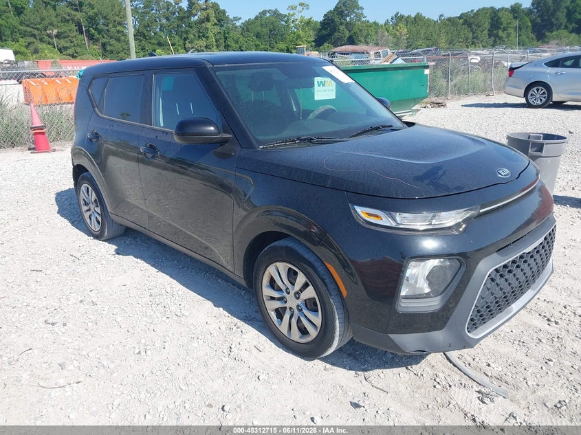 2021 Kia Soul VIN KNDJ23AU8M7139842 IAAI salvage auction — REAR END, Salvage (Idaho), sold $2,150 on 2026-07-07 (photo 1)