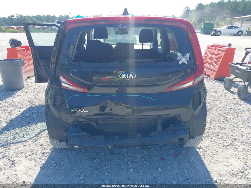 2021 Kia Soul VIN KNDJ23AU8M7139842 IAAI salvage auction — REAR END, Salvage (Idaho), sold $2,150 on 2026-07-07 (photo 6)