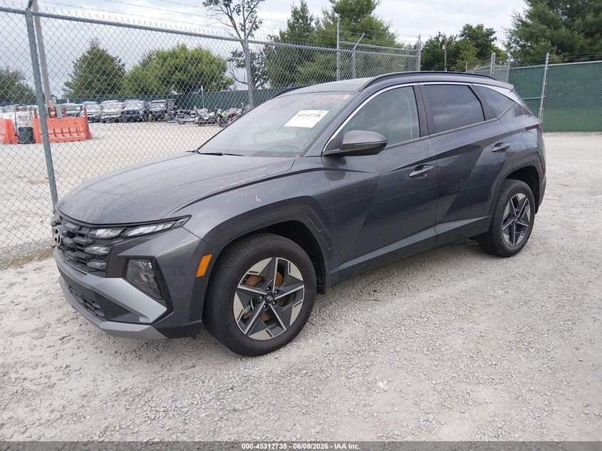 2025 Hyundai Tucson VIN KM8JCDD14SU256848 IAAI salvage auction — RIGHT FRONT, Salvage Title, sold $13,100 on 2026-07-31 (photo 2)