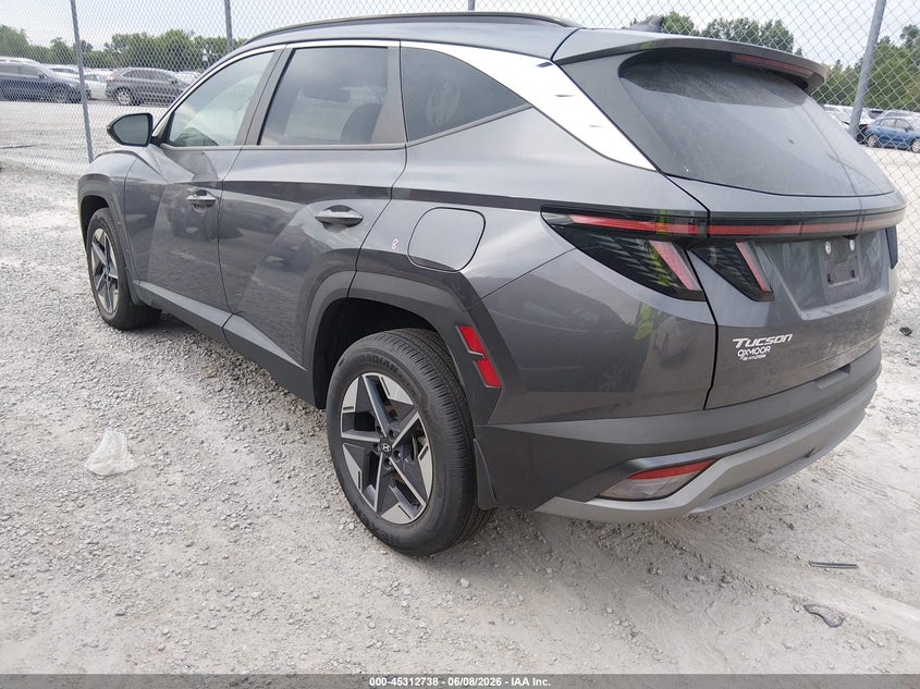 2025 Hyundai Tucson VIN KM8JCDD14SU256848 IAAI salvage auction — RIGHT FRONT, Salvage Title, sold $13,100 on 2026-07-31 (photo 3)