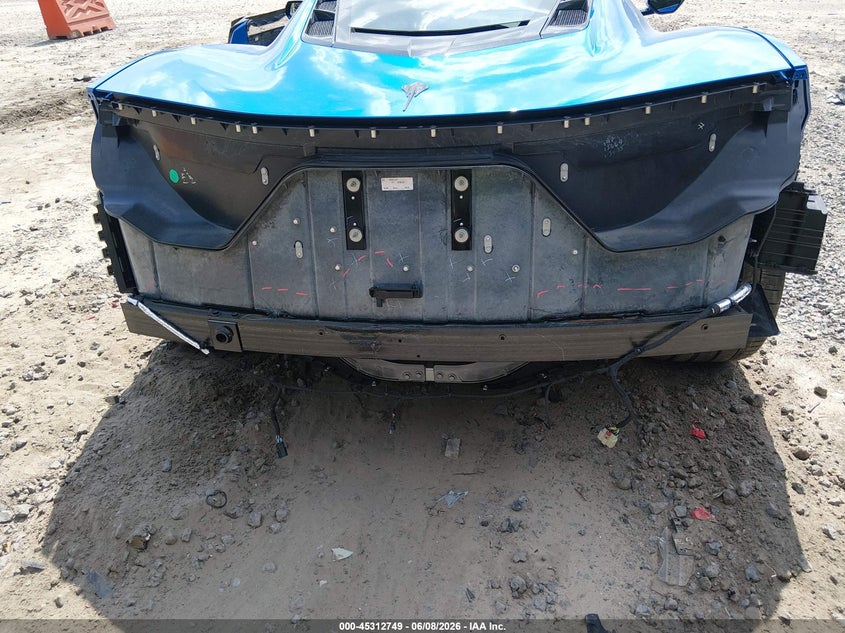 2025 Chevrolet Corvette VIN 1G1YA2D45S5112249 IAAI salvage auction — REAR END, Salvage (South Carolina), sold $45,250 on 2026-07-13 (photo 6)