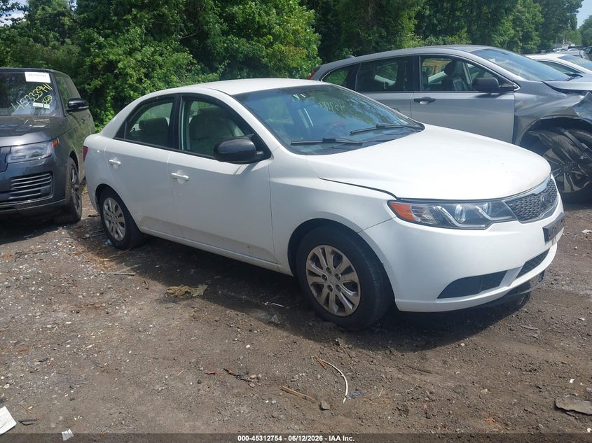 2013 Kia Forte VIN KNAFU4A21D5724839 IAAI salvage auction — NORMAL WEAR, Clear (New York), sold $700 on 2026-07-14 (photo 1)
