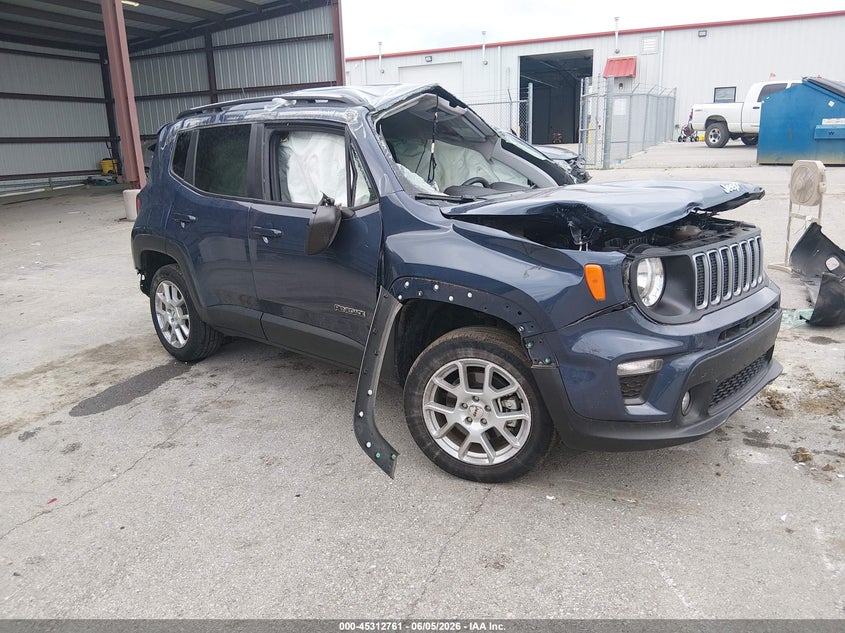 2022 Jeep Renegade VIN ZACNJDB11NPN44957 IAAI salvage auction — ALL OVER, Salvage Title, sold $950 on 2026-07-09 (photo 1)