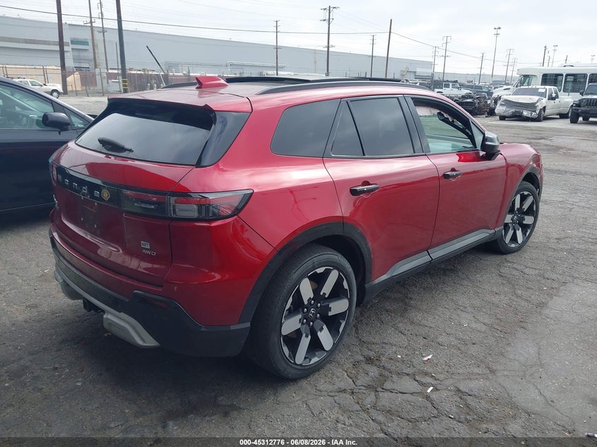 2024 Honda Prologue VIN 3GPKHZRJ1RS508564 IAAI salvage auction — LEFT & RIGHT, Salvage Title, sold $9,300 on 2026-08-31 (photo 4)