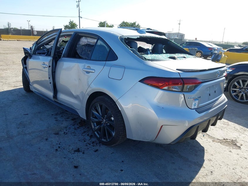 2024 Toyota Corolla VIN 5YFT4MCE5RP207566 IAAI salvage auction — FRONT END, Salvage Title, sold $750 on 2026-07-30 (photo 3)