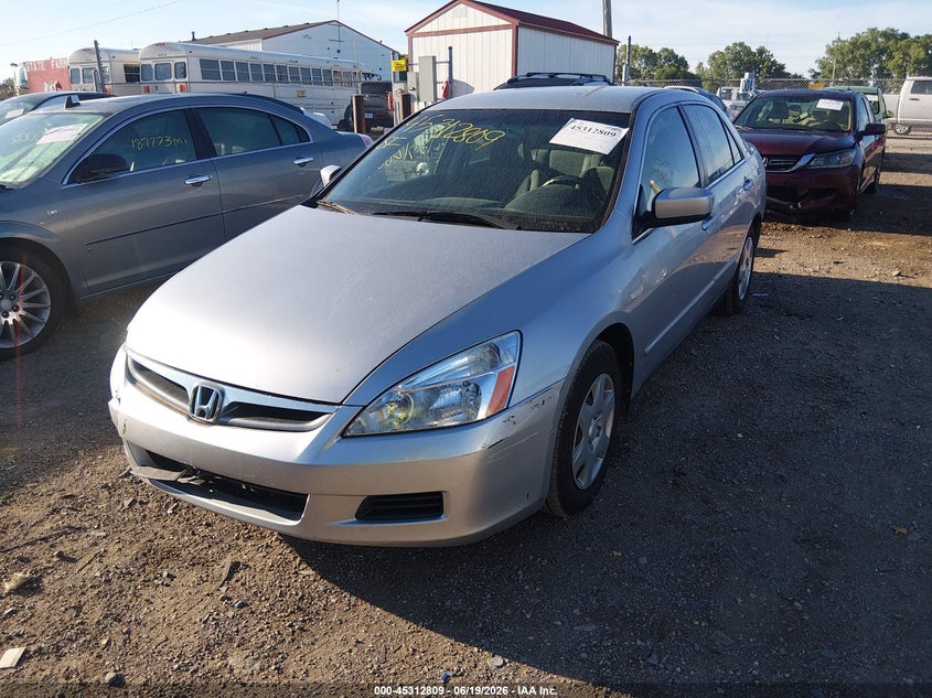 2007 Honda Accord VIN 1HGCM564X7A002773 IAAI salvage auction — FRONT END, Clear (Indiana), sold $800 on 2026-07-19 (photo 2)