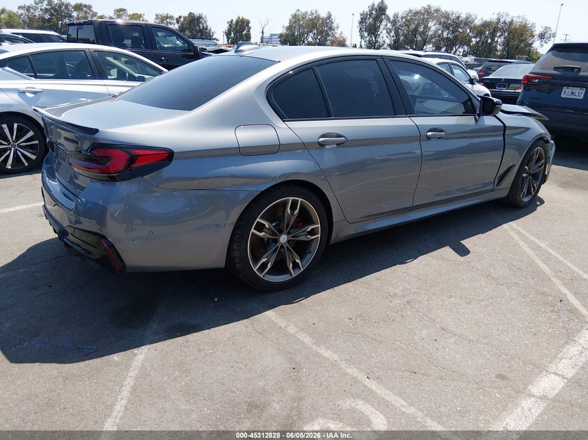 2023 BMW 5er VIN WBA13BK03PCN80581 IAAI salvage auction — FRONT END, Salvage (California), sold $17,550 on 2026-07-30 (photo 4)