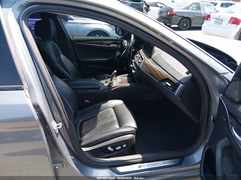 2023 BMW 5er VIN WBA13BK03PCN80581 IAAI salvage auction — FRONT END, Salvage (California), sold $17,550 on 2026-07-30 (photo 5)