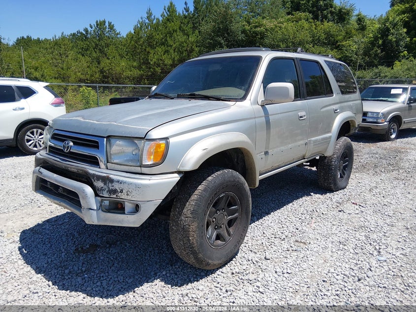 1999 Toyota 4runner VIN JT3GN87R5X0096726 IAAI salvage auction — NORMAL WEAR, Clear (Alabama), sold $375 on 2026-07-06 (photo 2)
