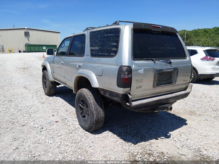 1999 Toyota 4runner VIN JT3GN87R5X0096726 IAAI salvage auction — NORMAL WEAR, Clear (Alabama), sold $375 on 2026-07-06 (photo 3)