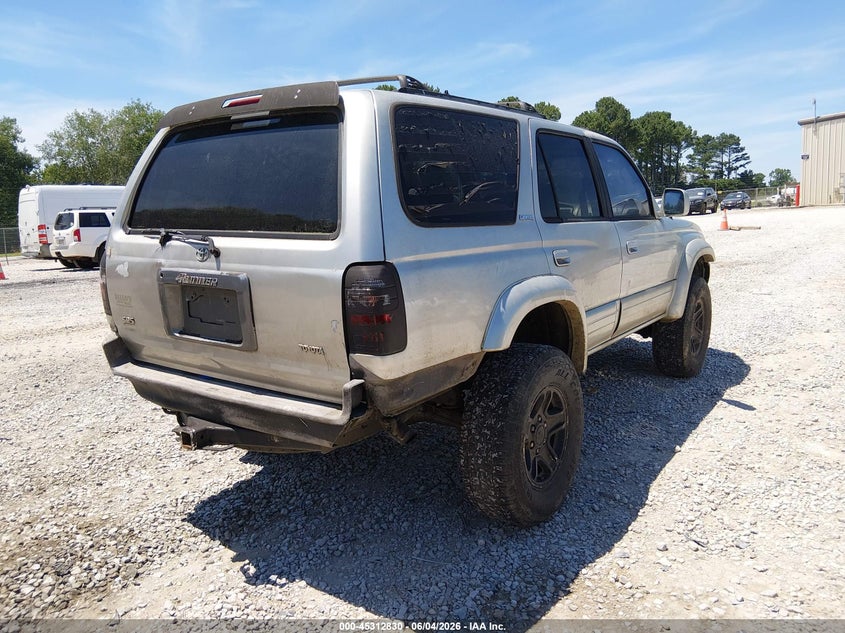 1999 Toyota 4runner VIN JT3GN87R5X0096726 IAAI salvage auction — NORMAL WEAR, Clear (Alabama), sold $375 on 2026-07-06 (photo 4)