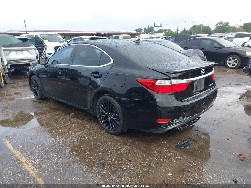 2014 Lexus ES VIN JTHBK1GG3E2123829 IAAI salvage auction — REAR END, Salvage Title, sold $3,900 on 2026-07-15 (photo 3)