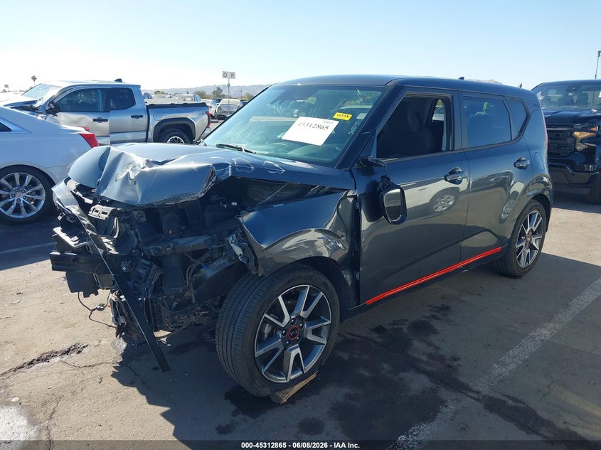 2021 Kia Soul VIN KNDJ63AU6M7774448 IAAI salvage auction — THEFT, Salvage Title, sold $2,100 on 2026-07-14 (photo 2)