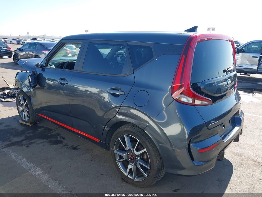 2021 Kia Soul VIN KNDJ63AU6M7774448 IAAI salvage auction — THEFT, Salvage Title, sold $2,100 on 2026-07-14 (photo 3)