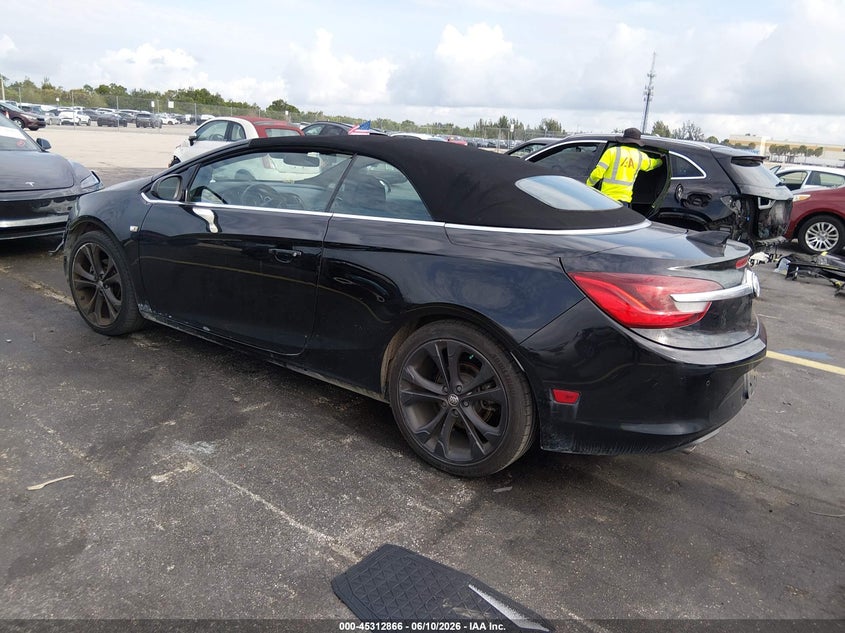2019 Buick Cascada VIN W04WH3N51KG344773 IAAI salvage auction — FRONT END, Wait Title, sold $2,375 on 2026-09-28 (photo 3)