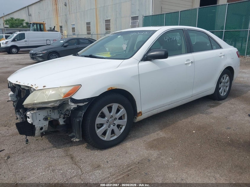 2007 Toyota Camry VIN JTNBK46K973021629 IAAI salvage auction — RIGHT FRONT, Clear (Indiana), sold $825 on 2026-07-07 (photo 2)