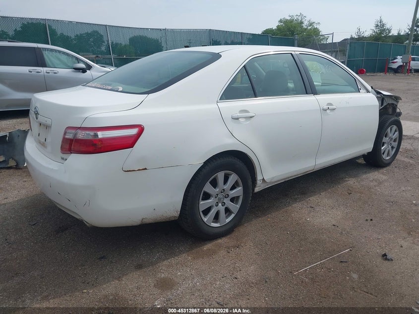 2007 Toyota Camry VIN JTNBK46K973021629 IAAI salvage auction — RIGHT FRONT, Clear (Indiana), sold $825 on 2026-07-07 (photo 4)