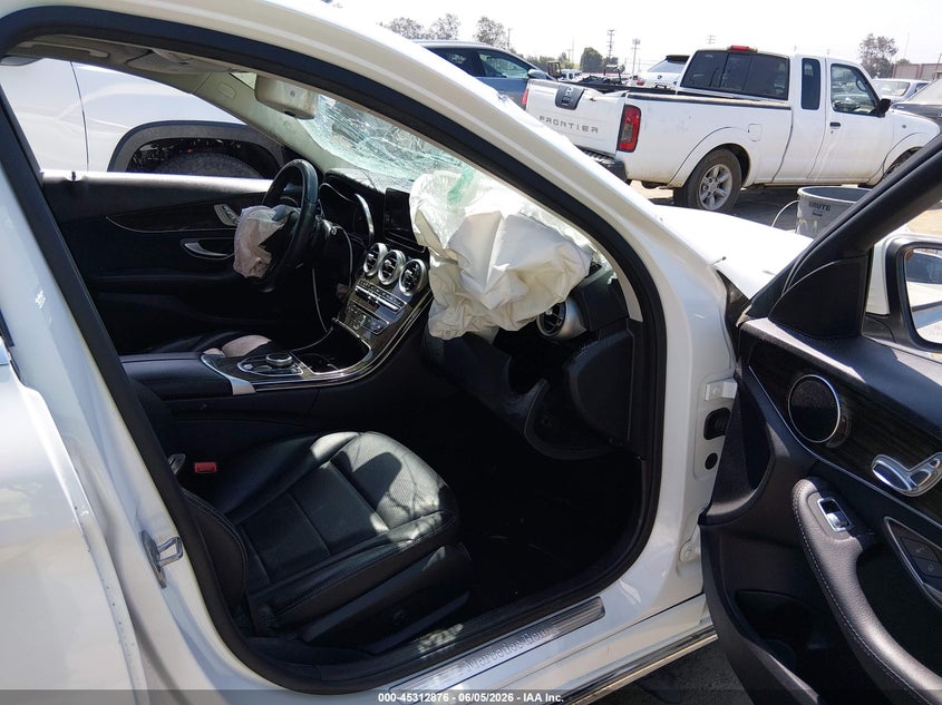 2018 Mercedes-benz C-klasse VIN 55SWF4JB4JU253940 IAAI salvage auction — FRONT & REAR, Salvage Title, sold $2,900 on 2026-07-24 (photo 5)